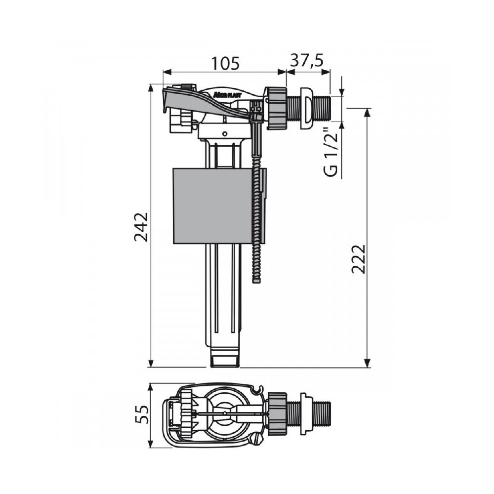 poplavok-alca-plast-a160-1-2-1
